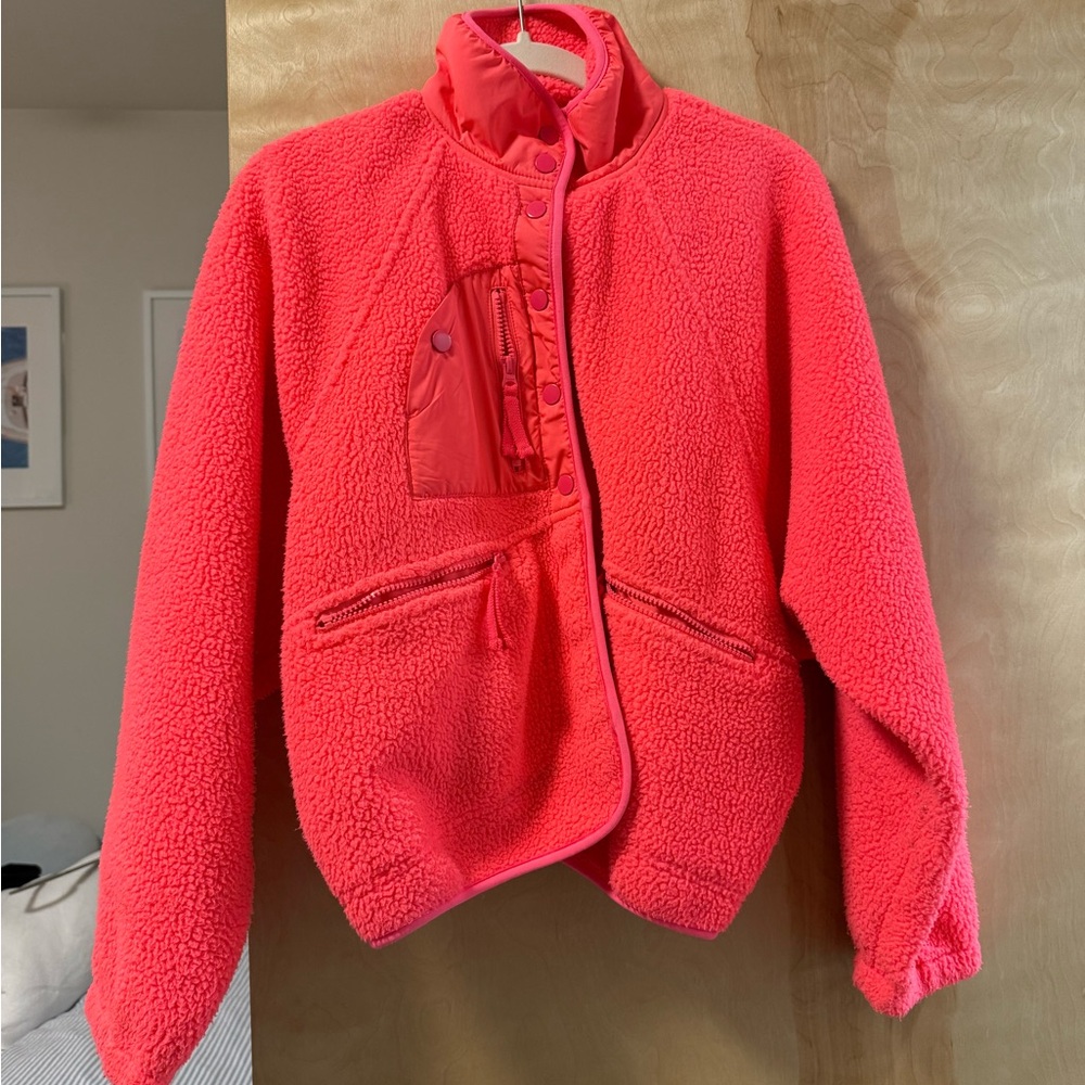 Free people HIT THE SLOPES FLEECE JACKET